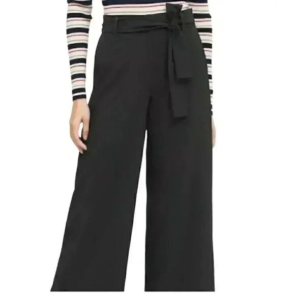 Banana Republic Pants - Banana Republic Women's Black Poly/Spandex Logan Fit Pants w Belt Tie